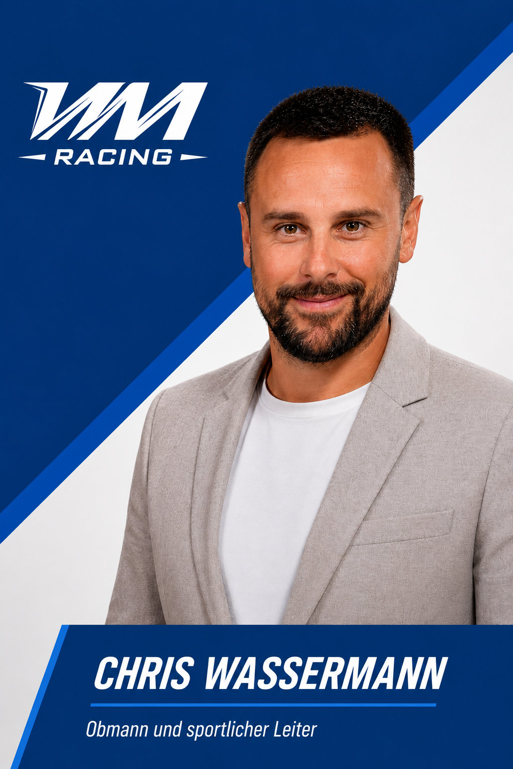 Christopher Chris Wassermann, Obmann und sportlicher Leiter von WM Racing